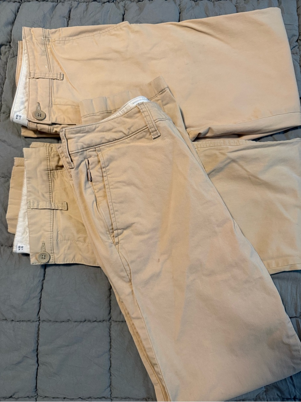 Men's Hollister Pants in Khaki - Classic Fit 30x32